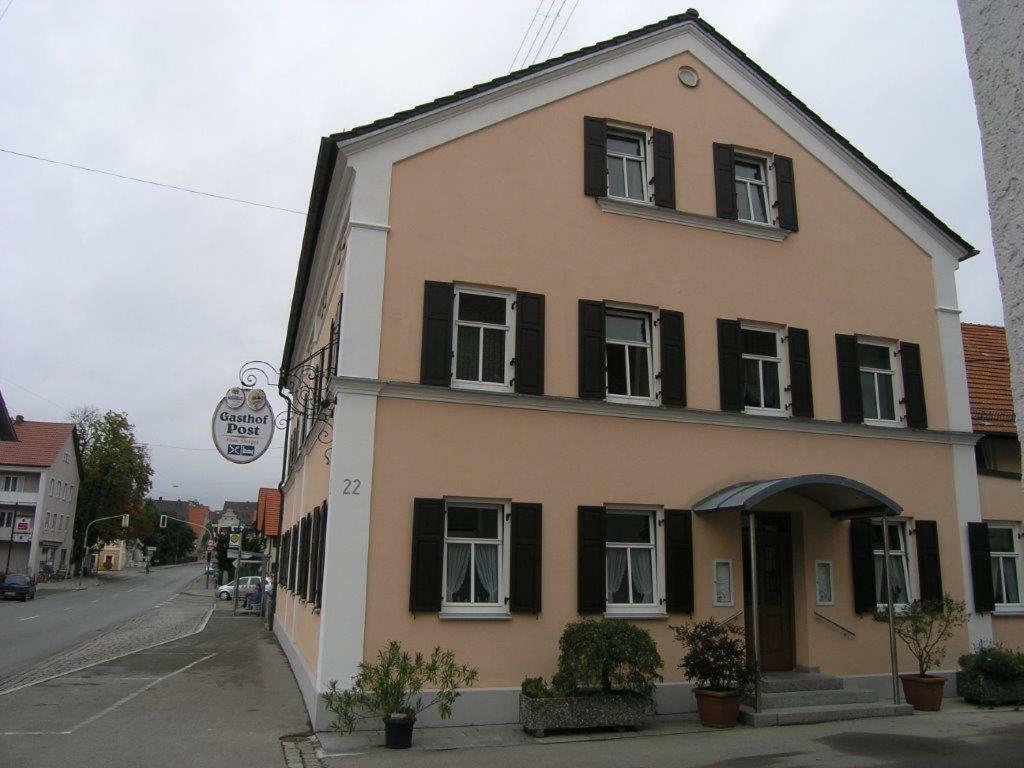 Gasthof Post Grossaitingen المظهر الخارجي الصورة